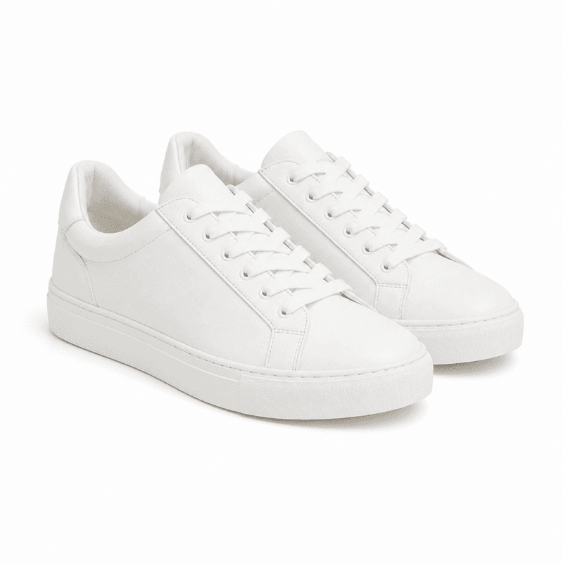 Hvite sneakers