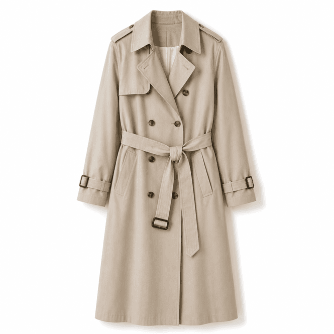 Hovedbilde Beige trenchcoat